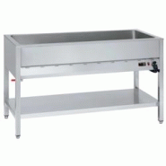 EURAST - Bain marie électrique pour 3 gn 1/1-200 sur support - 1060x610x850 mm - 2400 W 230/1V - 53020340 - inox 53020340 EURAST - Bain marie électrique pour 3 gn 1/1-200 sur support - 1060x610x850 mm - 2400 W 230/1V - 53020340 - inox 53020340