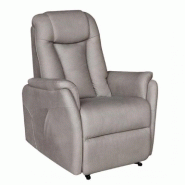 FAUTEUIL RELAX RELEVEUR NERSAC BI-MOTEUR MICROFIBRE MASTIC