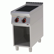 Fourneau électrique 2 feux avec soubassement 400 V- REDFOX - SPL 90/40 E