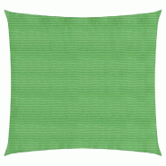 Helloshop26 - Voile d'ombrage 160 g/m² vert clair 6 x 6 m PEHD 02_0009401 - vert 3000507782727