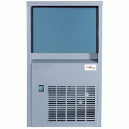 Machine à glaçons pleins 24kg/24h, avec réserve 6 kg inox - PWR-SP24-A/R2X