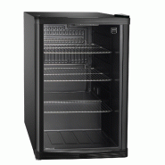 METRO PROFESSIONAL Réfrigérateur à boissons GPC2088, 43 x 49 x 83 cm, 88 L, noir - noir multi-matériau 4067373540027
