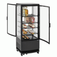 Mini vitrine réfrigérée 98L2T noir 700698 Bartscher