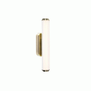 Nordlux Applique murale Virelle 32  PMMA Laiton ,  H. 50 - IP44 - LEDModule /   Intérieur - gris plastique 5704924025969