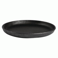 Plat en fonte rond (Ø)220 x (H)30 mm
