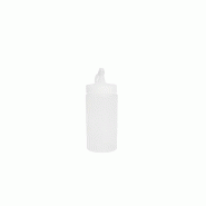 Schneider - Bouteille souple transparente, volume : 250 ml, PP - blanc plastique polypropylène 200490