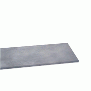 Tablette béton L120xP30cm - épaisseur 22mm - pour gondoles collection Vertigo