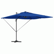 VidaXL Parasol Bleu azure 286 x 284 x 270 cm Aluminium et polyester Modèle Titan Modern - 42003324