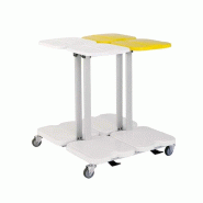 Ariane Chariot porte-4 sacs linge sale en carré avec possibilités d'options - 3846 ON 001