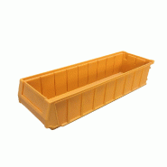 Bac plastique orange l160 x p.500 x h.100 mm - f22fapk35510025