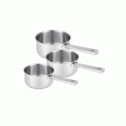 BEKA série de 3 casseroles inox 16/18/20cm 101041 - 3458160004982