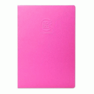 Clairefontaine Lot de 10 Cahier piqué Crok'Book de 24 feuilles de papier croquis blanc, 90 g/m², 17x22, couverture coloris fuchsia - 3329680603354