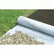 Feutre &quot;geotex 100&quot; pour allées et terrasses - 1 x 25 m - polyester 100g/m2