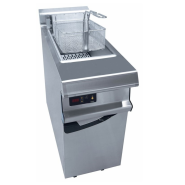 Friteuse électrique hr am10 armen  gamme armen 900 - 26l - 55 kg/h - 400x900x925 mm - 20 kw- capic