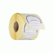 ITALCONCEPT Autocollants de sécurité alimentaire, multi-usage, faciles retirer, « € CONSOMMER DE PRÉFÉRENCE AVANT LE », HENDI, Blanc, 500 u.,