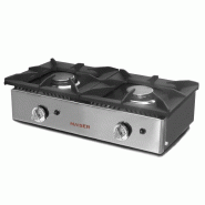Réchaud à gaz 2 feux CG2F Maiser - CG2F-2F