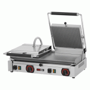 RM GASTRO Gril de contact électrique combiné 57x24 400 V REDFOX - PD 2020 M - REDFOX - 0615402910156