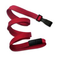 Tour de Cou rouge 10 mm - Crochet plastique Break-Away - Lot de 10 pièces - Ref. 2137-4747-1 Tour de Cou rouge 10 mm - Crochet plastique Break-Away - Lot de 10 pièces - Ref. 2137-4747-1