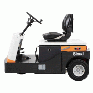 Tracteur industriel à 3 Roues SIMAI TTE 40 en Isère et Rhône - disponible en achat neuf et en location de courte à longue durée Tracteur industriel à 3 Roues SIMAI TTE 40 en Isère et Rhône - disponible en achat neuf et en location de courte à longue durée