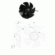 Ventilateur helicoide a4d300-as34-01 ebmpapst Ventilateur helicoide a4d300-as34-01 ebmpapst