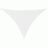 VidaXL Voile de parasol tissu oxford triangulaire 5x5x6 m blanc Modèle Soleil Phi - blanc 135293
