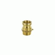 Adaptateur à cames Type F - Fileté mâle BSPT - Bronze - Dimension DN 15 - YCFMGLT015