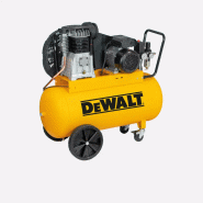 Compresseur à piston 3CV 100l 230V - professionnel, tête aluminium, cylindre fonte