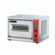 Four à pizza électrique porte vitrée - 1 pizza Ø 40 cm - 1 chambre | Ggf - MICROH22