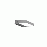 Giro - Applique Murale Led 14W 3000K, Orientable À 340, 1120 Lm, Ip54, 15X5X16 Cm, Gris Clair - Perenz - gris 8023559548030