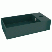 Helloshop26 - Lavabo de salle de bain avec trop-plein vasque à poser de toilette lave-mains de salle de bain cuisine maison 02_0002734 - 3000102331535