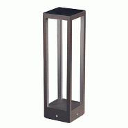 Home Pole - Poteau de jardin LED à fixer au sol - Veilleuse chaude 3000K 230V 15W 1590lm Zafferano - Corten - marron 8056300198543