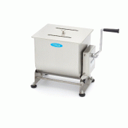 Maxima Mélangeur á viande - 20 L - 16 kg viande - bol basculant - manuel – 45 × 30 × 42 cm - AKS-09368011