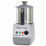 Mixeur de table professionnel vitesse variable CUVE 4,5 l inox avec... - PBLIXER 4 V.V. + ACC CUVE SUPP