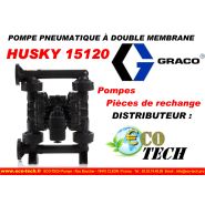 Pompe pneumatique à double membrane husky 15120 graco franche comte normandie