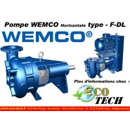 Pompe wemco type f-dl centrifuge horizontale atex en france normandie