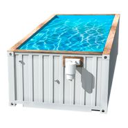 Premium kit - piscine container - pool container - ligne d’eau 1,14m