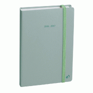 Quo Vadis - Agenda année scolaire - 2026-2027 - Universitaire Color - Semainier Planning - Multilingue - Pastel - Vert clair - août à août - 10x15