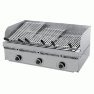SOFRACA Grill à gaz, surface de cuisson : 810 x 490 mm - grilles inclinables - 3701188024563
