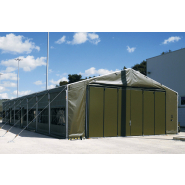 Tente sur mesure équipé d'une structure de type portique aluminium ou acier résistant - TMV