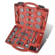 Vidaxl kit d'outils de filetage de piston d'étrier 40 pcs 210271