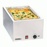 Bain-marie électrique gn 1/1 à poser avec profondeur 150 mm puissan... - PCBM1
