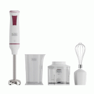 BLACK+DECKER mixeur plongeant 600w BXHBA601E - blanc 8432406160194