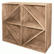 Casier bouteilles Westside Medium L110xP31xH96cm