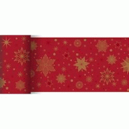 DUNI - Chemin de table airlaid Bio-Dunicel 0.15x20m Stargazing Rouge - 6x1 = 6 pièces - rouge papier 211545 DUNI - Chemin de table airlaid Bio-Dunicel 0.15x20m Stargazing Rouge - 6x1 = 6 pièces - rouge papier 211545