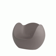 Fauteuil design in & out BLOS - gris argile
