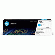 Hp 219A - Cartouche de toner cyan authentique - W2191A