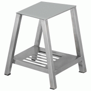 Meuble bas ouvert pour coupe-légumes 9658E 420x495x600 mm - VIRTUS - 0615402453455