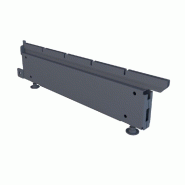 Pied réglable pour montant double GP25 H11,5 cm anthracite P50 cm