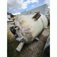 Réacteur en acier inoxydable 3000 litres avec enveloppe inférieure en fer - référence                        :                         c13206