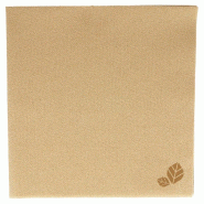 Serviette airlaid 20x20cm naturel - par 3600